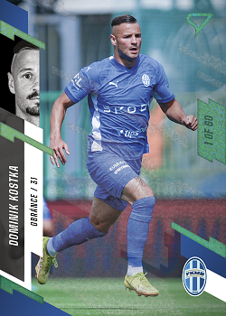 Dominik Kostka Mlada Boleslav SportZoo FORTUNA:LIGA 2023/24 1. serie Green /60 #104