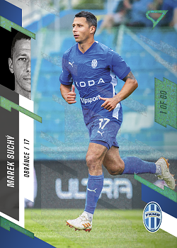 Marek Suchy Mlada Boleslav SportZoo FORTUNA:LIGA 2023/24 1. serie Green /60 #105
