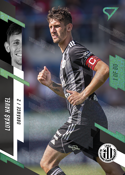 Lukas Havel Ceske Budejovice SportZoo FORTUNA:LIGA 2023/24 1. serie Green /60 #117
