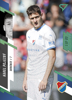 Karel Pojezny Banik Ostrava SportZoo FORTUNA:LIGA 2023/24 1. serie Green /60 #132