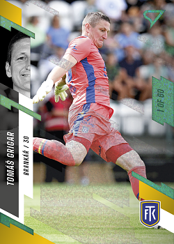 Tomas Grigar Teplice SportZoo FORTUNA:LIGA 2023/24 1. serie Green /60 #139