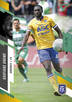 Soufiane Drame Teplice SportZoo FORTUNA:LIGA 2023/24 1. serie Green /60 #140