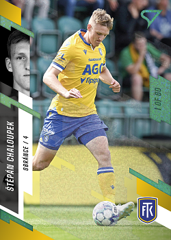 Stepan Chaloupek Teplice SportZoo FORTUNA:LIGA 2023/24 1. serie Green /60 #141