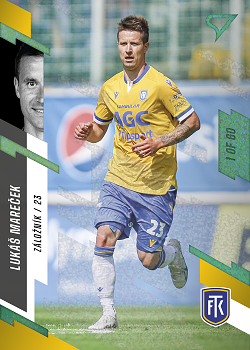Lukas Marecek Teplice SportZoo FORTUNA:LIGA 2023/24 1. serie Green /60 #144