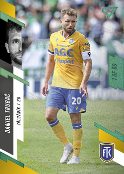 Daniel Trubac Teplice SportZoo FORTUNA:LIGA 2023/24 1. serie Green /60 #145