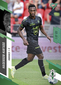 Haiderson Hurtado Jablonec SportZoo FORTUNA:LIGA 2023/24 1. serie Green /60 #152