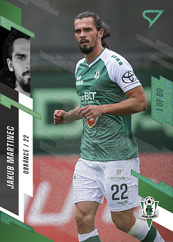 Jakub Martinec Jablonec SportZoo FORTUNA:LIGA 2023/24 1. serie Green /60 #153