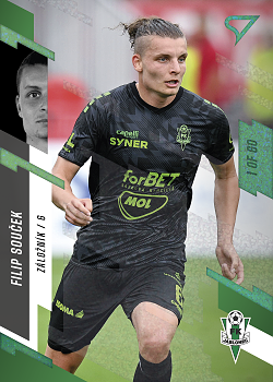 Filip Soucek Jablonec SportZoo FORTUNA:LIGA 2023/24 1. serie Green /60 #158