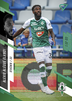 Alexis Alegue Elandi Jablonec SportZoo FORTUNA:LIGA 2023/24 1. serie Green /60 #159