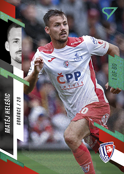 Matej Helesic Pardubice SportZoo FORTUNA:LIGA 2023/24 1. serie Green /60 #164