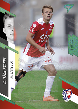 Vojtech Sychra Pardubice SportZoo FORTUNA:LIGA 2023/24 1. serie Green /60 #170