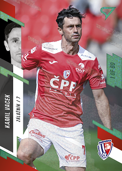 Kamil Vacek Pardubice SportZoo FORTUNA:LIGA 2023/24 1. serie Green /60 #171