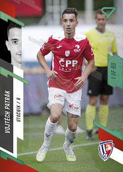 Vojtech Patrak Pardubice SportZoo FORTUNA:LIGA 2023/24 1. serie Green /60 #174