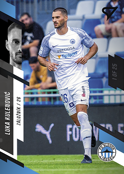Luka Kulenovic Liberec SportZoo FORTUNA:LIGA 2023/24 1. serie Black /25 #87