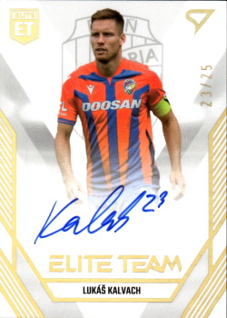 Lukas Kalvach Viktoria Plzen SportZoo FORTUNA:LIGA 2023/24 1. serie Elite Team Auto /25 #ET-08