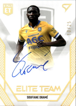 Soufiane Drame Teplice SportZoo FORTUNA:LIGA 2023/24 1. serie Elite Team Auto /25 #ET-27