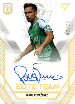 Jakub Povazanec Jablonec SportZoo FORTUNA:LIGA 2023/24 1. serie Elite Team Auto /25 #ET-29