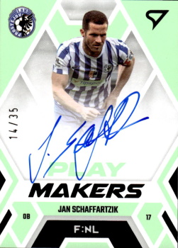 Jan Schaffartzik Prostejov SportZoo FORTUNA:LIGA 2023/24 1. serie F:NL Playmakers Auto /35 #NLS-JS