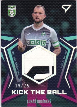 Lukas Budinsky Karvina SportZoo FORTUNA:LIGA 2023/24 1. serie Kick the Ball /25 #KB-LB