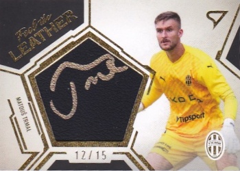 Matous Trmal Mlada Boleslav SportZoo FORTUNA:LIGA 2023/24 1. serie Feel the Leather /15 #FL-MT