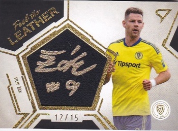 Filip Zak Zlin SportZoo FORTUNA:LIGA 2023/24 1. serie Feel the Leather /15 #FL-FZ