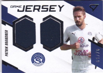 Patrik Brandner Slovacko SportZoo FORTUNA:LIGA 2023/24 1. serie Game Jersey /70 #GJ-PB