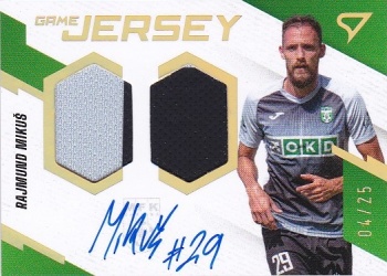 Rajmund Mikus Karvina SportZoo FORTUNA:LIGA 2023/24 1. serie Game Jersey Auto /25 #GJS-RM