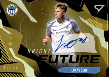 Lukas Cerv Liberec SportZoo FORTUNA:LIGA 2023/24 1. serie Bright Future Auto /55 #BFS-LC