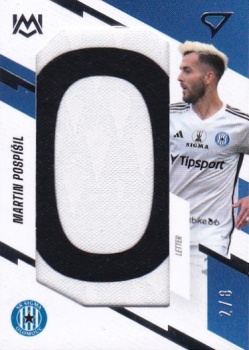 Martin Pospisil Sigma Olomouc SportZoo FORTUNA:LIGA 2023/24 1. serie Unique Mark #UM-MP