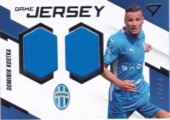 Dominik Kostka Mlada Boleslav SportZoo FORTUNA:LIGA 2023/24 1. serie Game Jersey /70 #GJ-DK