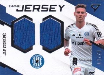 Jan Vodhanel Sigma Olomouc SportZoo FORTUNA:LIGA 2023/24 1. serie Game Jersey /70 #GJ-JV
