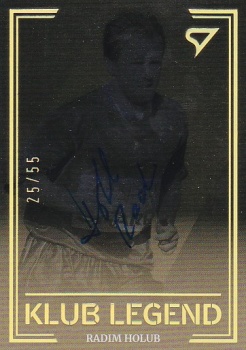 Radim Holub SportZoo FORTUNA:LIGA 2023/24 1. serie Klub Legend Auto /55 #KL29