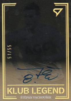 Stepan Vachousek Teplice SportZoo FORTUNA:LIGA 2023/24 1. serie Klub Legend Auto /55 #KL36
