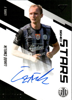 Lukas Cmelik Ceske Budejovice SportZoo FORTUNA:LIGA 2023/24 1. serie Signed Stars Auto Level 1 /110 #SL1-LC