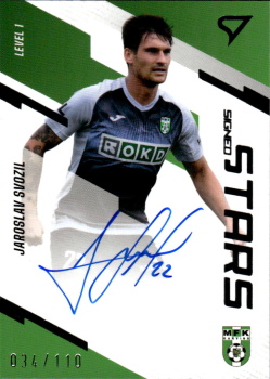 Jaroslav Svozil Karvina SportZoo FORTUNA:LIGA 2023/24 1. serie Signed Stars Auto Level 1 /110 #SL1-JS
