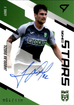 Jaroslav Svozil Karvina SportZoo FORTUNA:LIGA 2023/24 1. serie Signed Stars Auto Level 1 /110 #SL1-JS