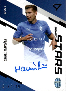 Daniel Marecek Mlada Boleslav SportZoo FORTUNA:LIGA 2023/24 1. serie Signed Stars Auto Level 1 /110 #SL1-DM