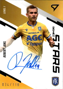 Robert Jukl Teplice SportZoo FORTUNA:LIGA 2023/24 1. serie Signed Stars Auto Level 1 /110 #SL1-RJ