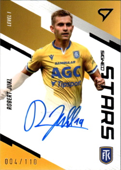 Robert Jukl Teplice SportZoo FORTUNA:LIGA 2023/24 1. serie Signed Stars Auto Level 1 /110 #SL1-RJ