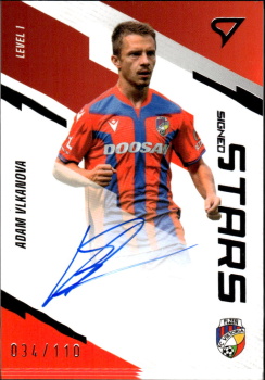 Adam Vlkanova Viktoria Plzen SportZoo FORTUNA:LIGA 2023/24 1. serie Signed Stars Auto Level 1 /110 #SL1-AV
