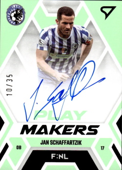 Jan Schaffartzik Prostejov SportZoo FORTUNA:LIGA 2023/24 1. serie F:NL Playmakers Auto /35 #NLS-JS