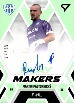 Martin Pastornicky Taborsko SportZoo FORTUNA:LIGA 2023/24 1. serie F:NL Playmakers Auto /35 #NLS-MP