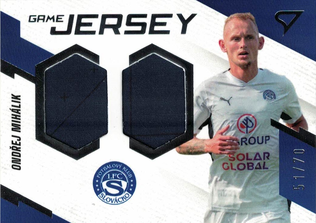 Ondrej Mihalik Slovacko SportZoo FORTUNA:LIGA 2023/24 1. serie Game Jersey /70 #GJ-OM