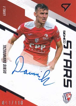 Denis Darmovzal Pardubice SportZoo FORTUNA:LIGA 2023/24 1. serie Signed Stars Auto Level 1 /110 #SL1-DA