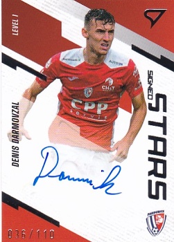 Denis Darmovzal Pardubice SportZoo FORTUNA:LIGA 2023/24 1. serie Signed Stars Auto Level 1 /110 #SL1-DA