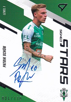 Patrik Schon Jablonec SportZoo FORTUNA:LIGA 2023/24 1. serie Signed Stars Auto Level 1 /110 #SL1-PS