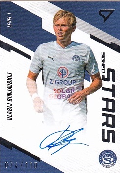 Vlasij Sinjavskij Slovacko SportZoo FORTUNA:LIGA 2023/24 1. serie Signed Stars Auto Level 1 /110 #SL1-VS