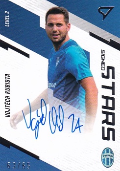 Vojtech Kubista Mlada Boleslav SportZoo FORTUNA:LIGA 2023/24 1. serie Signed Stars Auto Level 2 /65 #SL2-VK