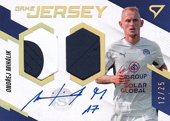 Ondrej Mihalik Slovacko SportZoo FORTUNA:LIGA 2023/24 1. serie Game Jersey Auto /25 #GJS-OM
