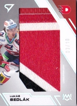 Lukas Sedlak Pardubice Tipsport ELH 2023/24 SportZoo 1. serie Unique Mark #UM-LS